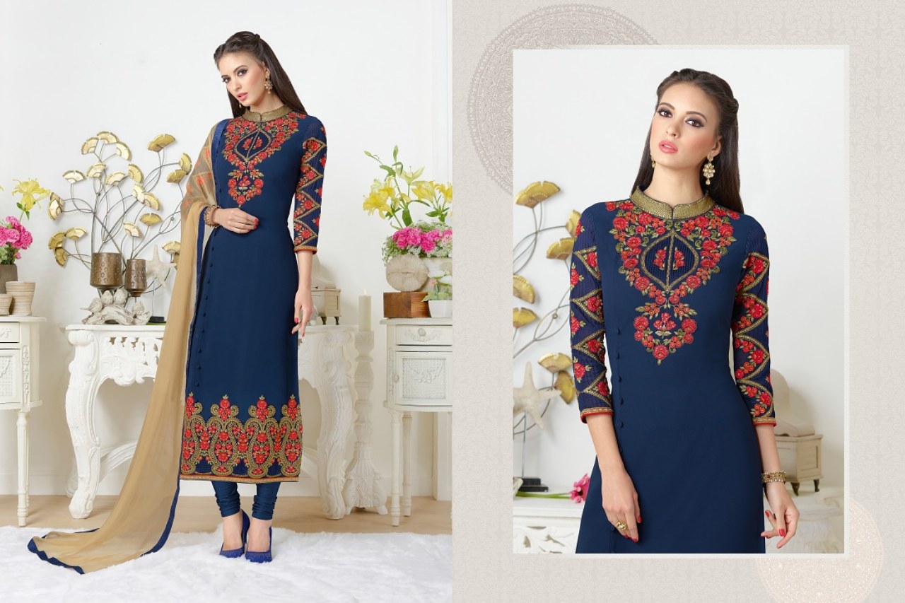 Nusarat Dress Material Catalog