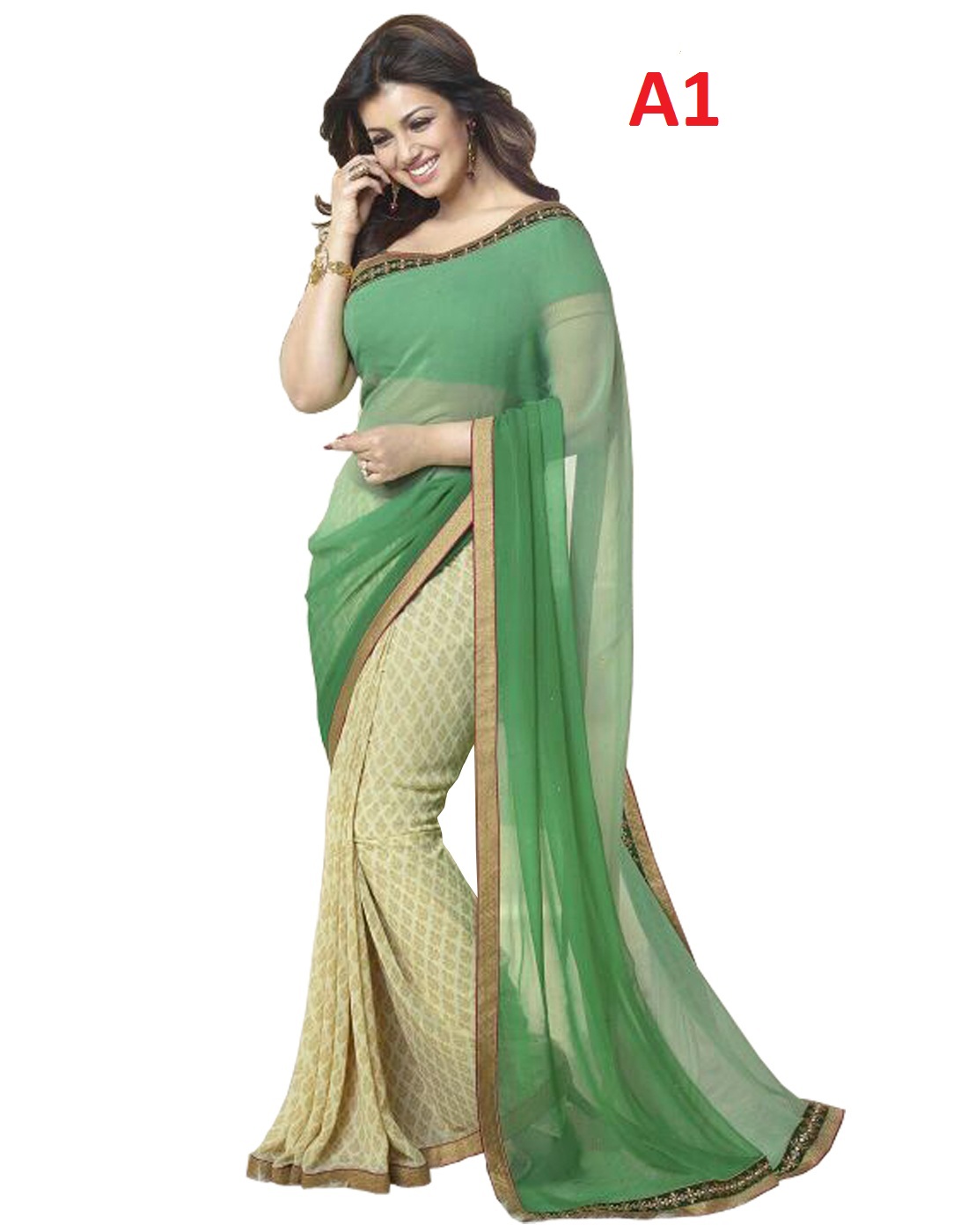 Aysha takiya saree